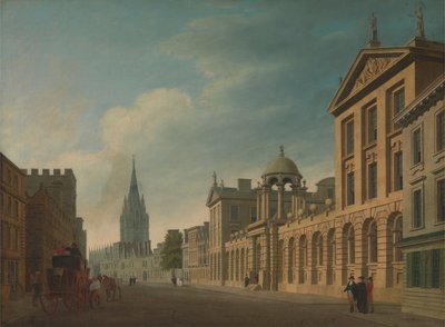 High Street, Oxford von Thomas Malton Jnr.